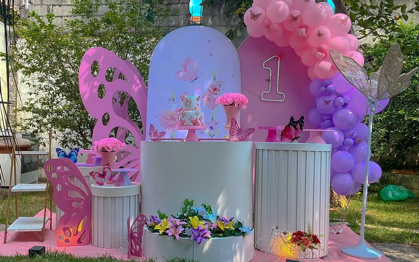 Decoração personalizada Borboletas