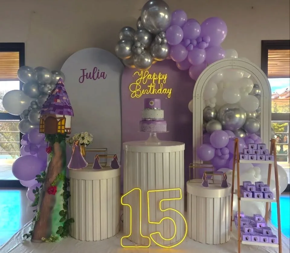 Decoração tema Enrolados